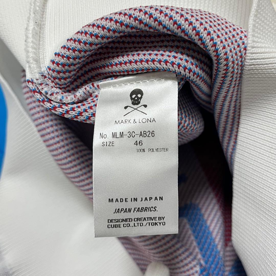 極美品 MARK&LONA ニットベスト ゴルフ 46