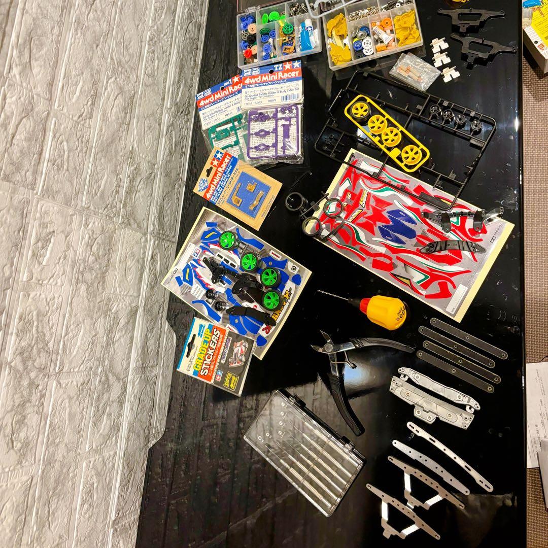 ミニ四駆引退セット&希少パーツ、希少ミニ四駆 値下げ交渉可能