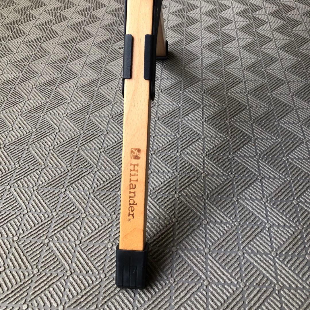 Hilander　ウッドロールトップテーブル　90X60