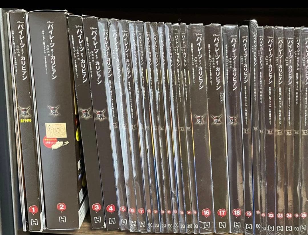 パイレーツ　帆船模型　ブラックパール号　アシェット　全100巻おまけ付　画像追加