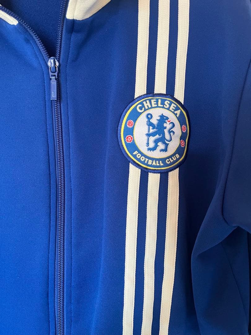 adidas チェルシーFC ジャージ　　生成りのホワイトライン