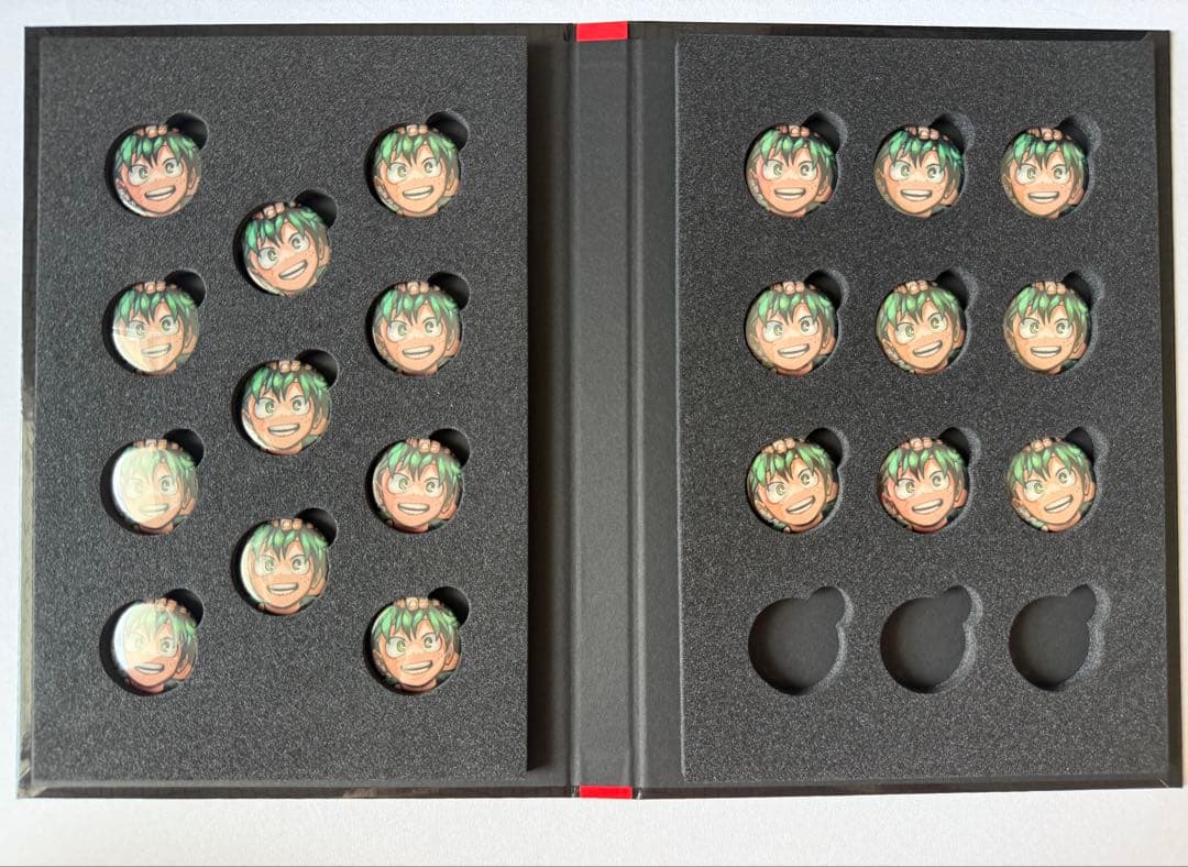 ヒロアカ 応募者全員サービス スペシャルディスプレイ 缶バッジ 緑谷　20点