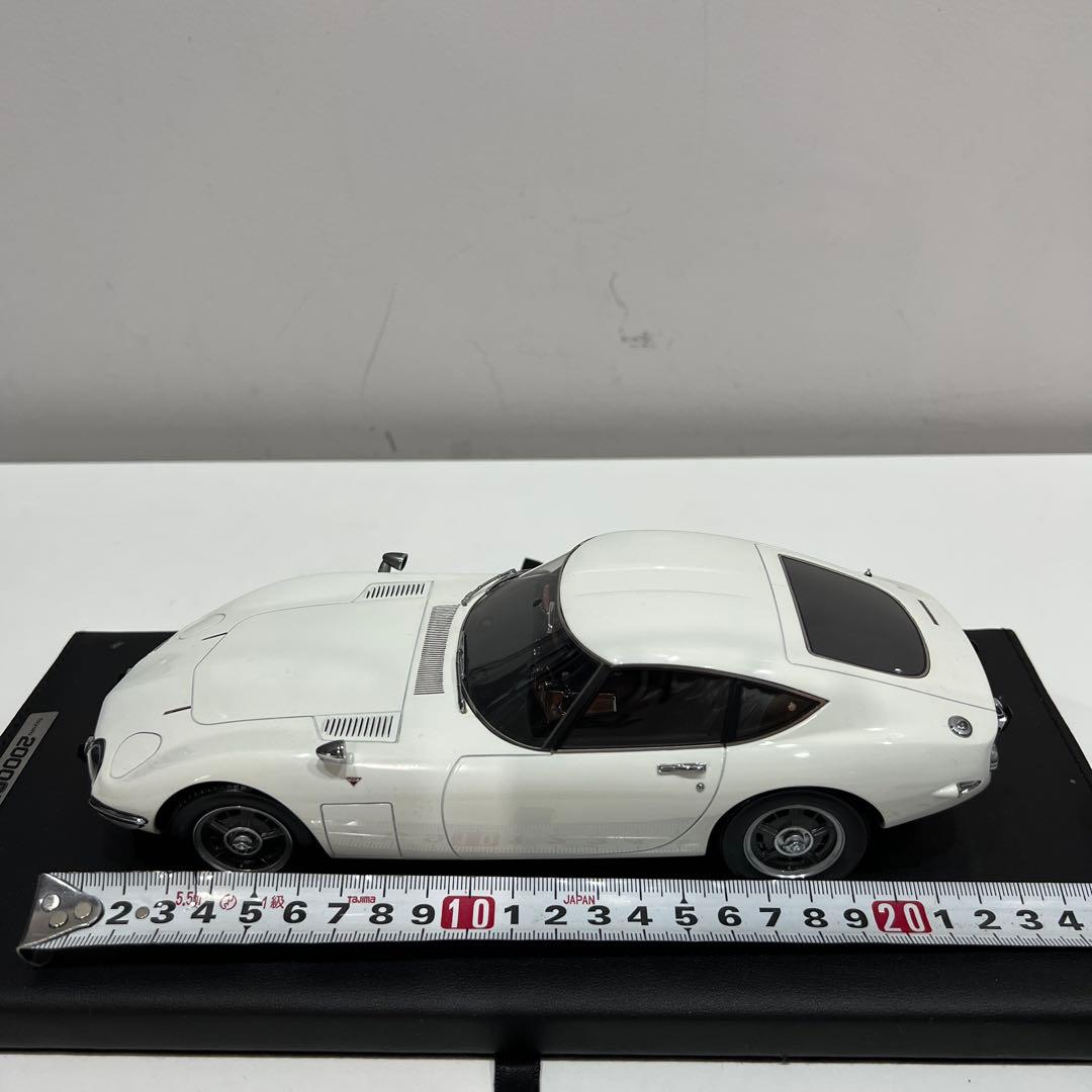 ポストホビー MARK 1/18 TOYOTA 2000GT白　限定100台