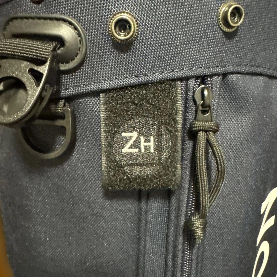 ZERO HALLIBURTON ネイビー キャディバッグ　スタンド式
