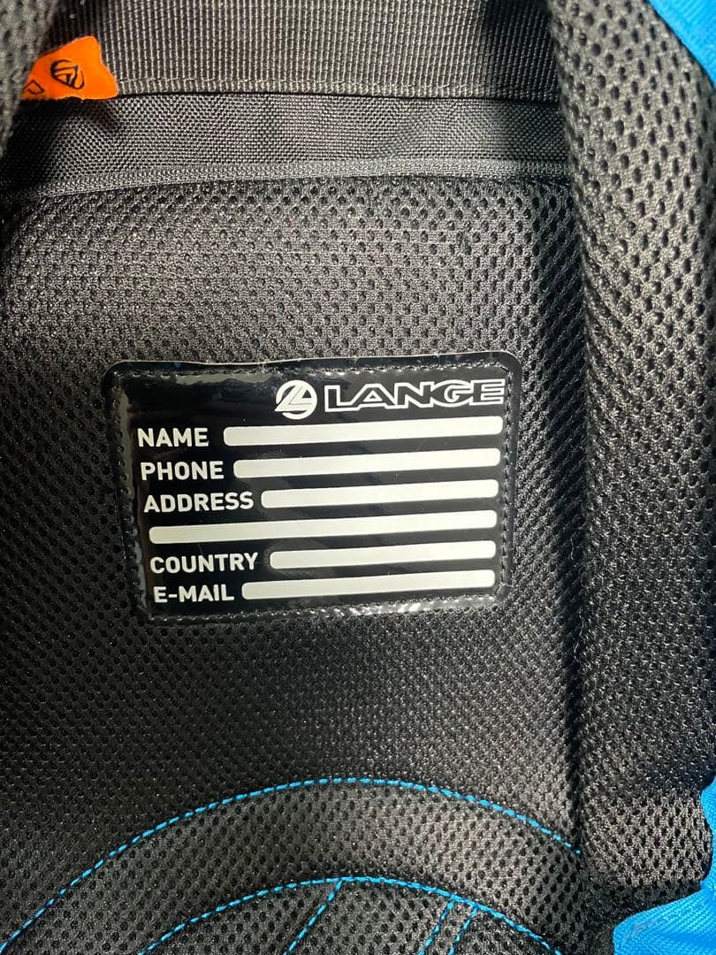 LANGE ブーツバッグ　スポーツ 大容量 青