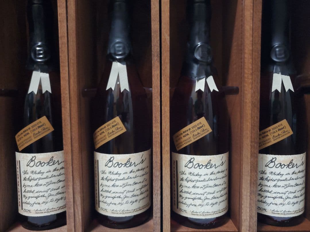 ブッカーズ2020、2021、2022、2023セット