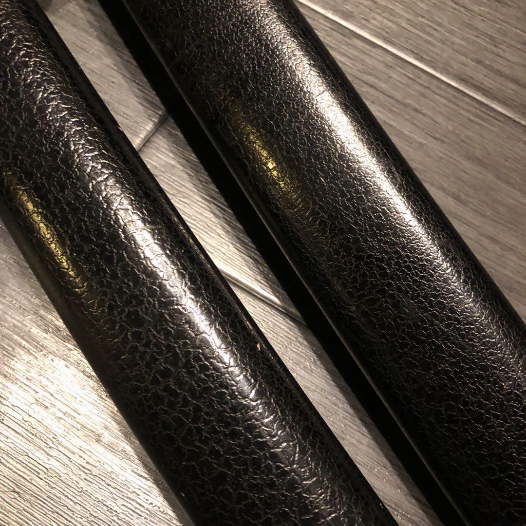 高級模造刀　居合刀　 2本セット　美術刀剣　太刀　脇差　大小セット　黒拵え