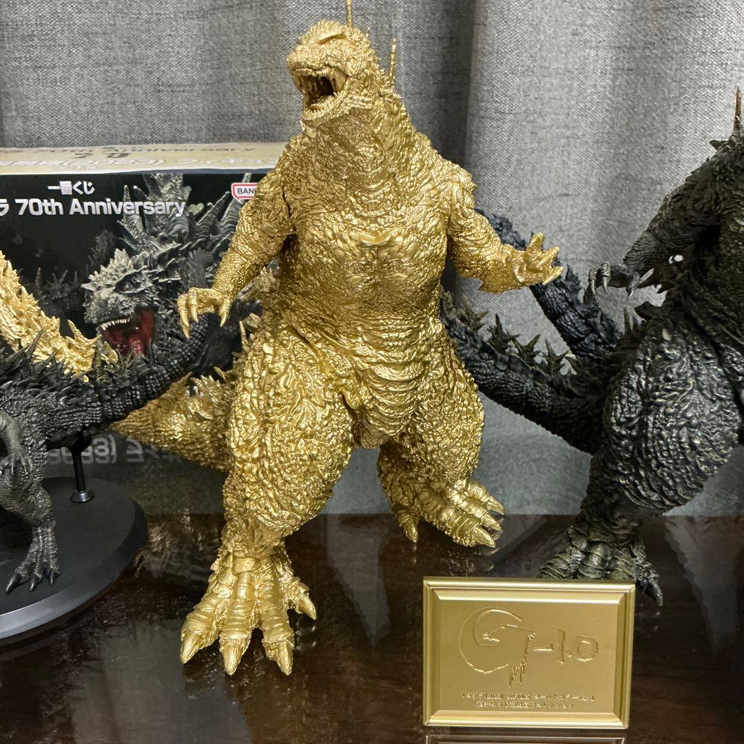 【開封品】一番くじ ゴジラ フィギュア　4体セット