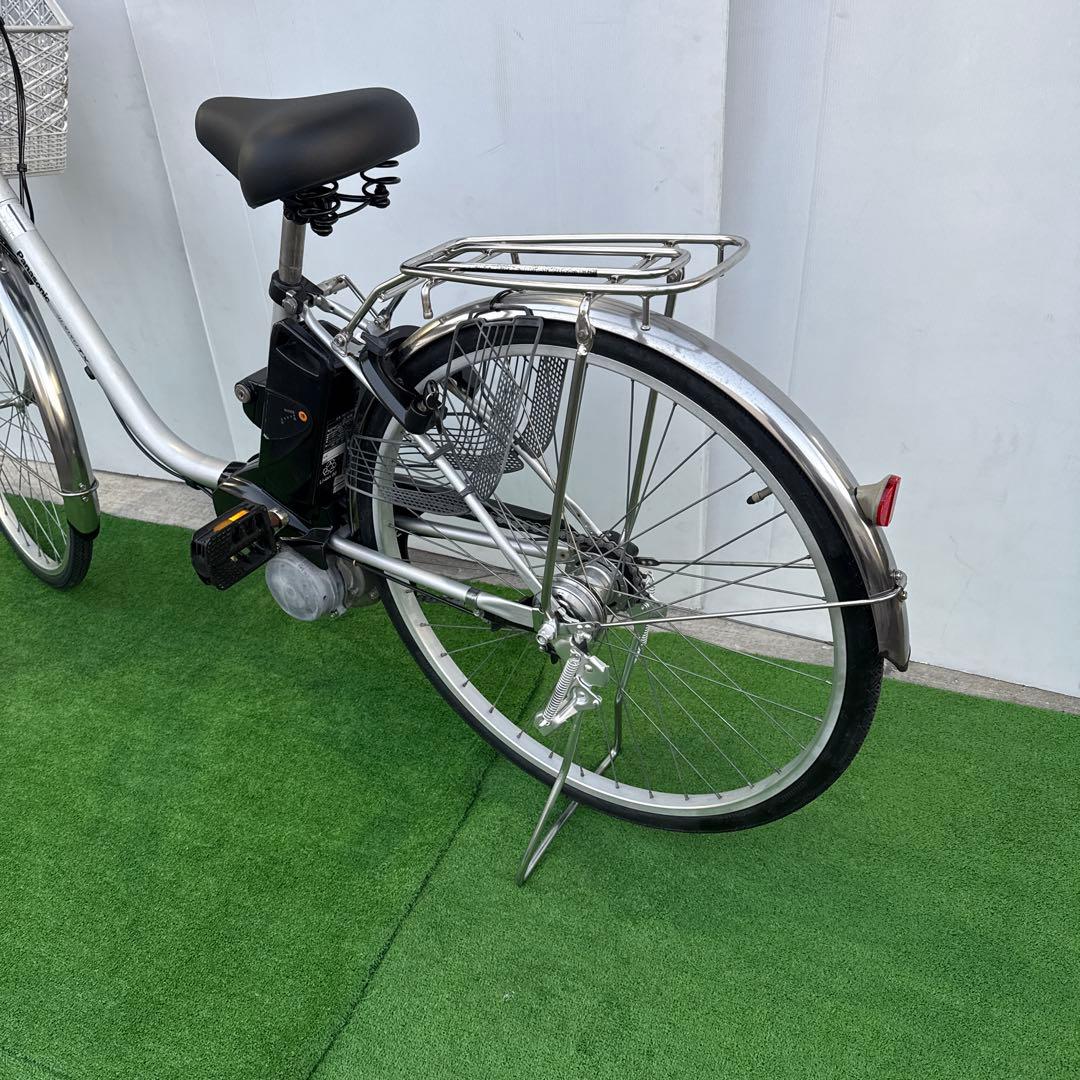 Panasonicパナソニック電動アシスト自転車26インチ8.9Ah シルバー