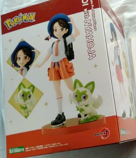ポケモン　アオイ　フィギュア コトブキヤ ニャオハ 　ポケットモンスター