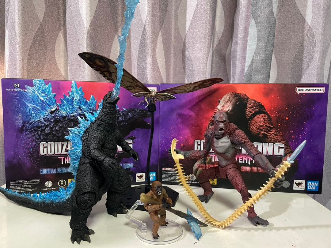 ゴジラ2024・モスラ2024・スーコ & スカーキング SH.モンスターアーツ