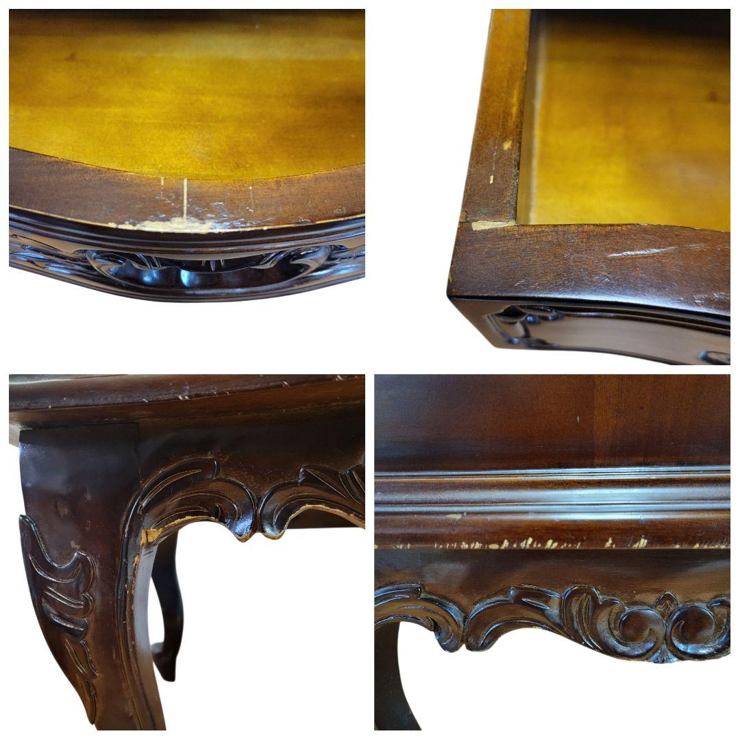 希少 アンティーク ロココ調 猫脚 姫系 チェスト レトロ 棚 エレガント