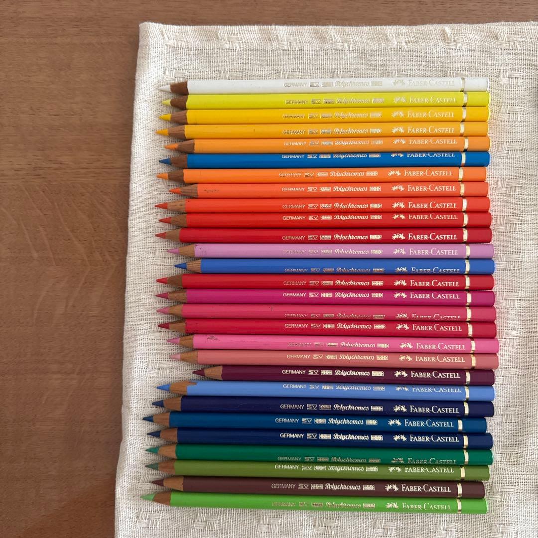 Faber-Castell Polychromos 油性色鉛筆 バラ56本