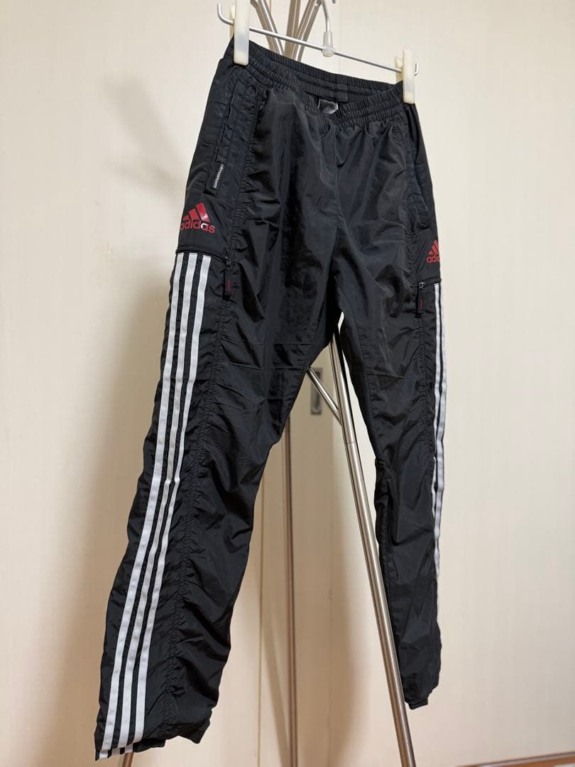 adidasウインドブレーカージャケット パンツ セット Mサイズ ブラック