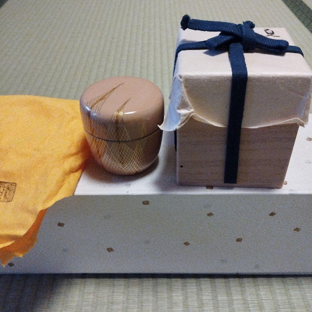 茶道具　棗　塗師　斉藤宗甫造　春・夏・秋・冬　4点セット