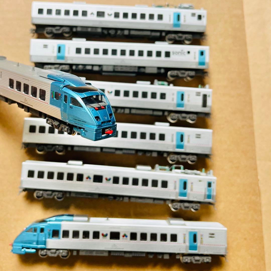 九州 883系 特急 ソニック 7両 カトー sonic N　振り子