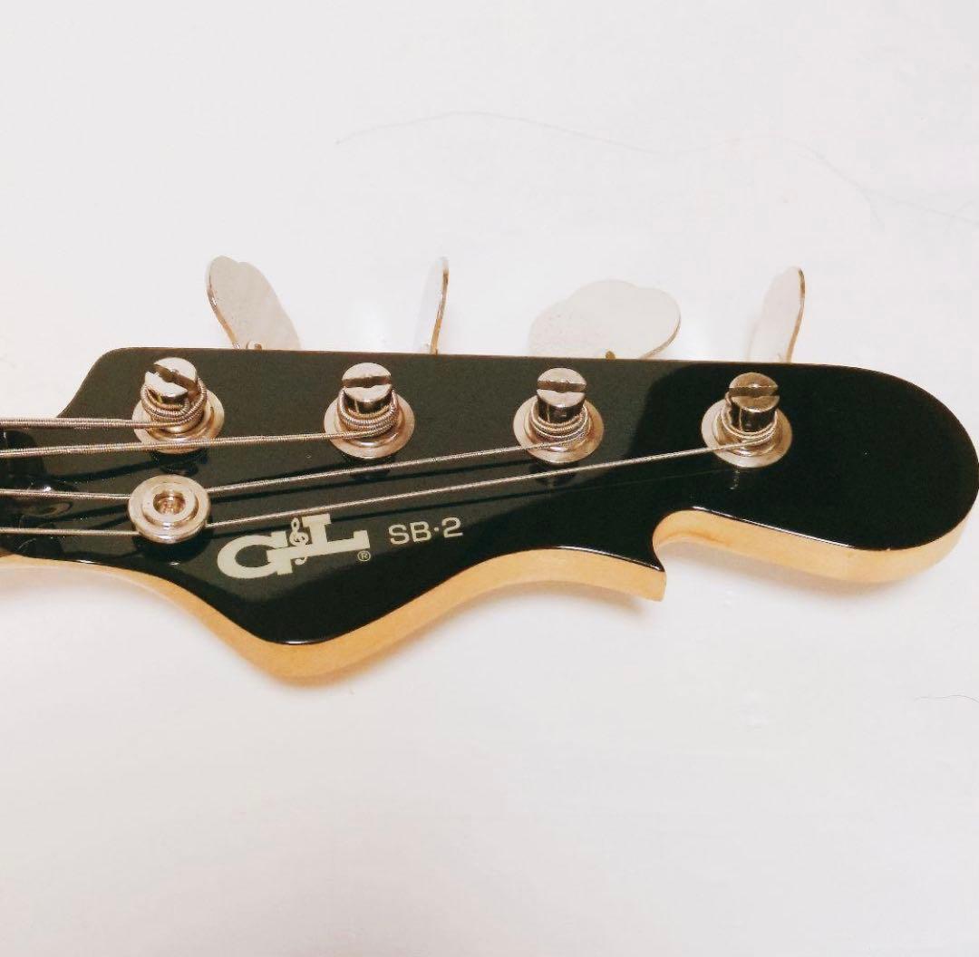 G&L SB-2 Black ブラック エレキベース 日本製