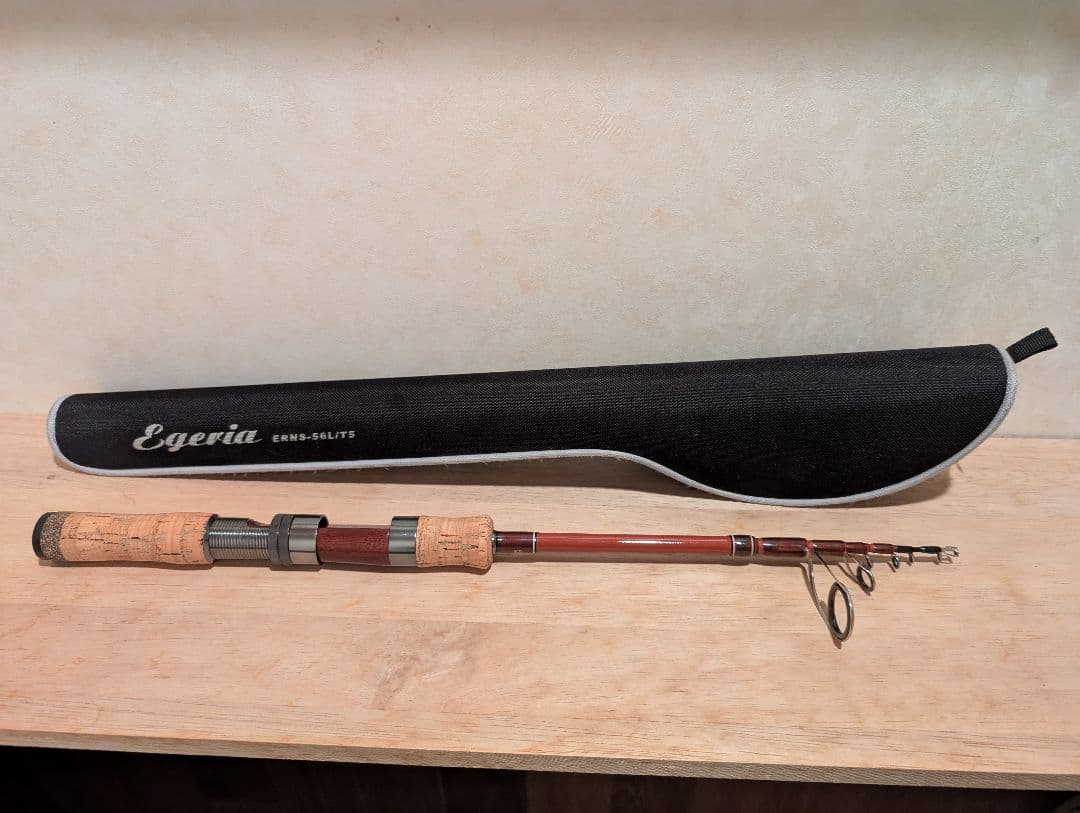 パームス　Egeria ERNS-56L/T5　スピニング用テレスコパックロッド