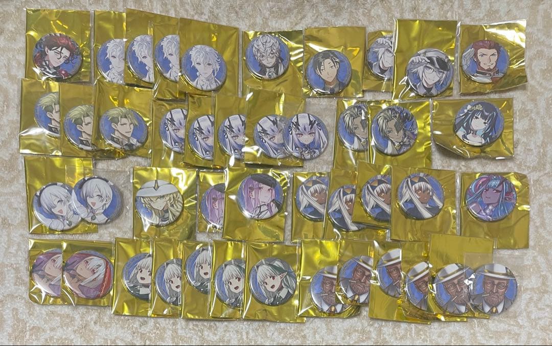 FGO Fate/Grand Order 霊基召喚缶バッジ 霊基缶 10周年