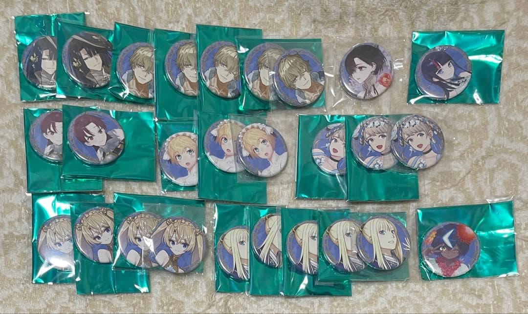 FGO Fate/Grand Order 霊基召喚缶バッジ 霊基缶 10周年