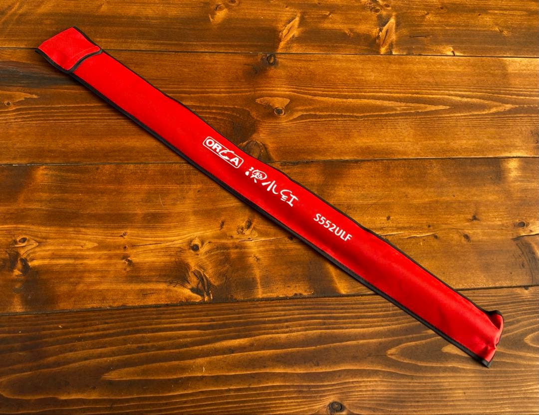 アジングロッド　s552ULF 165cm ライトゲームロッド　　レッド