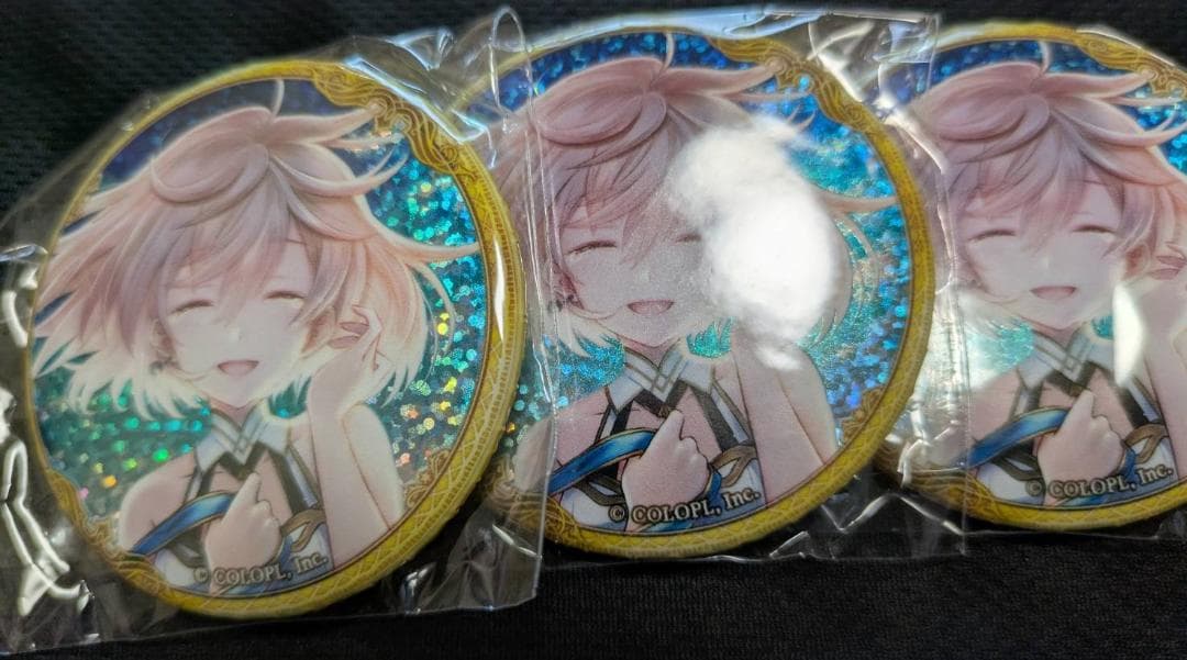 白猫プロジェクト エレノア ホログラム シークレット 缶バッジ 覚醒絵