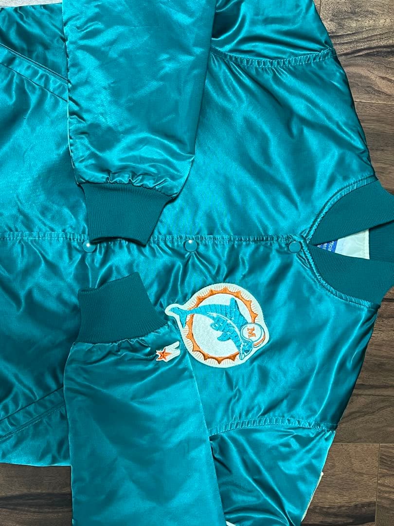 1986 STARTER スターター NFL ドルフィンズ ナイロンスタジャン