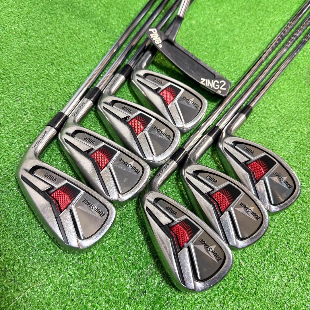 ゴルフセット　豪華　ツアーステージ　V002 ViQ ラウンド仕様　すぐ使える