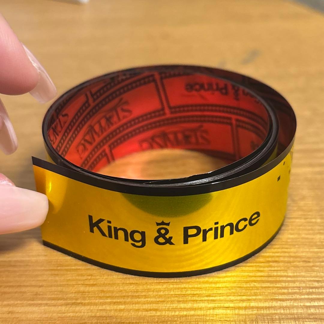 King&Prince STARRINGペンライト×2（銀テープ1本、風船付き）