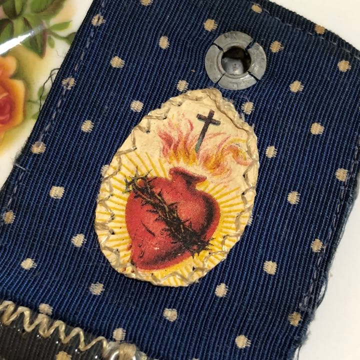 聖品 お守り アンティーク ヴィンテージ イエスキリスト ロザリオ