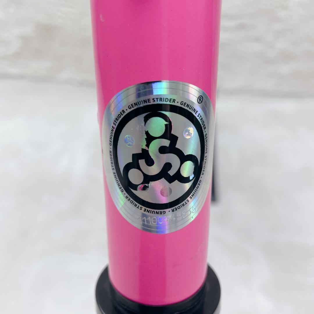 ✨美品✨　STRIDER 12インチ SPORT 大人気色　ピンク　スタンド付