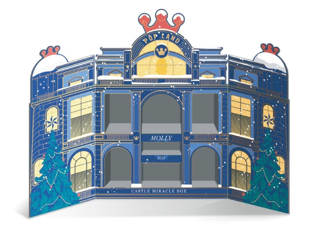 新品未開封品1箱POPMART MOLLY Castle Miracle Box