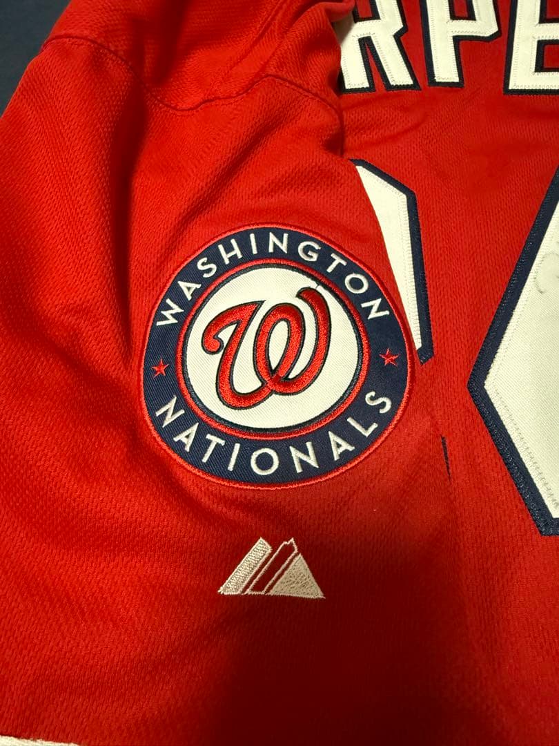 MLBナショナルズブライスハーパー直筆サイン入り　 オーセンティックユニフォーム