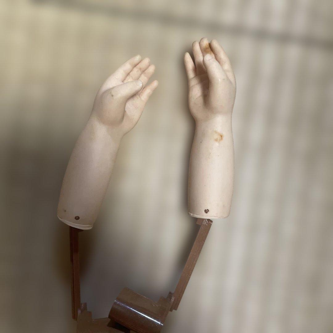 茶運人形 約45cm 和柄着物