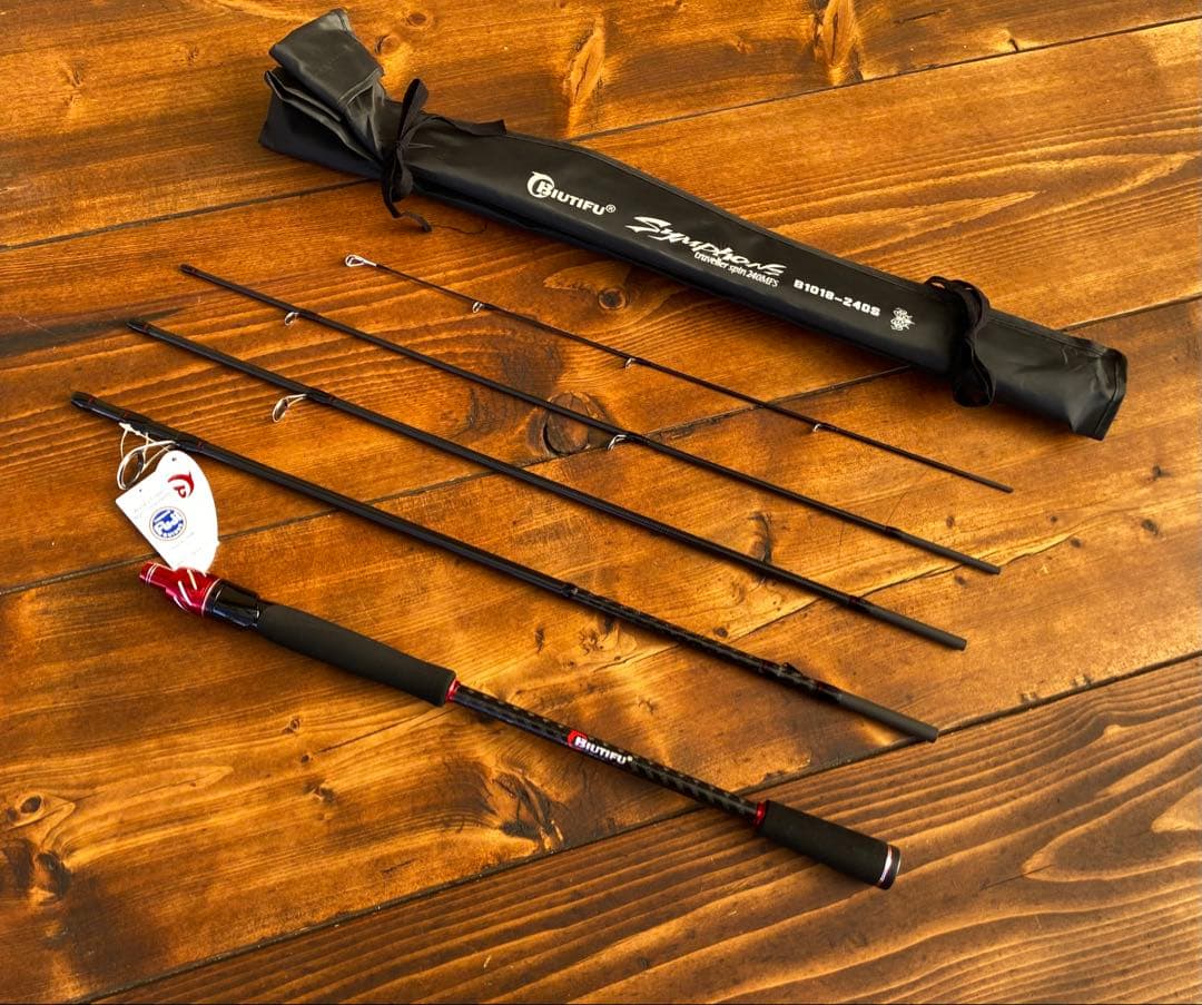 エギングロッド　パックロッド　8ft 240cm スピニングロッド　エギング
