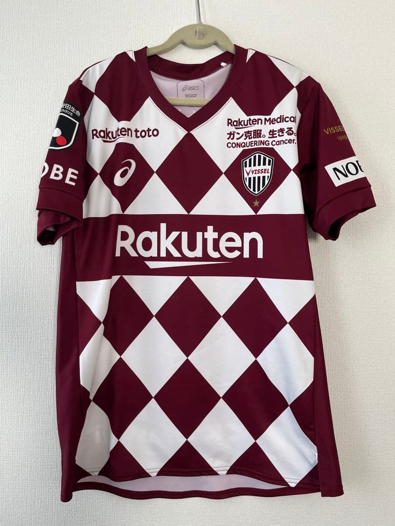 美品 Mサイズ ヴィッセル神戸 2020ユニホーム イニエスタ 8番