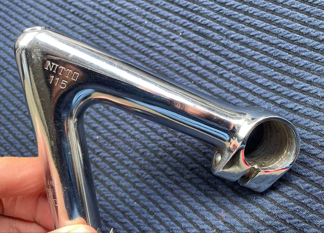 NJS NITTO ステム　115mm 58° 競輪　ピスト　ランドナー　ロード