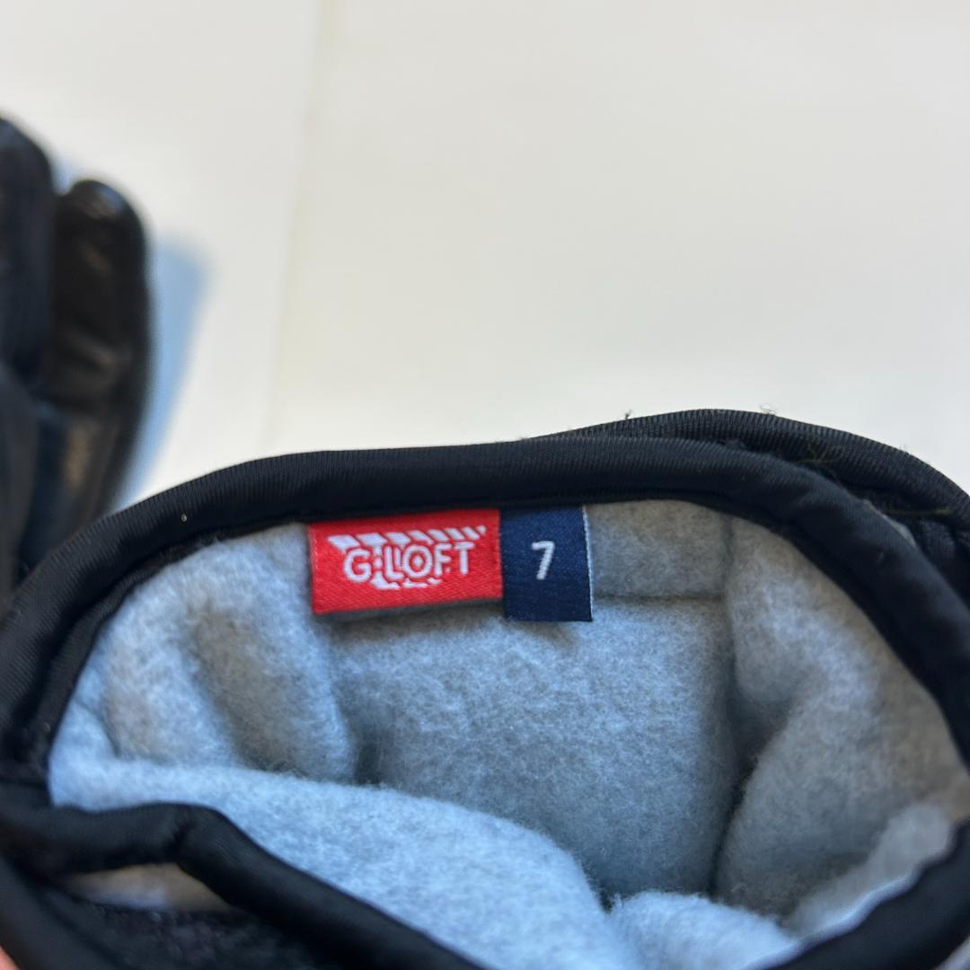 HESTRA ブラック ミトングローブ サイズ7