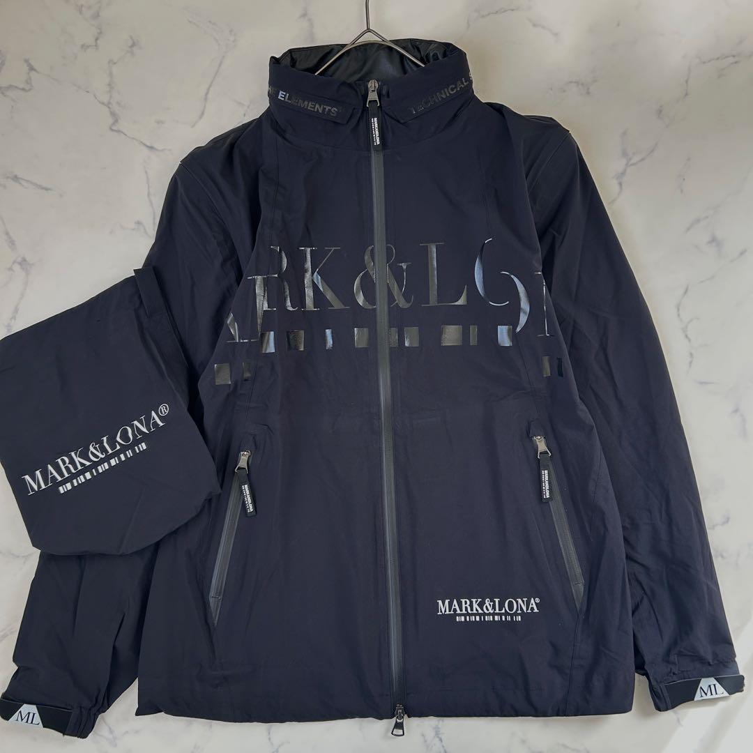 マークアンドロナ コードシリーズ レインウェア ブルゾン フード 4ウェイ