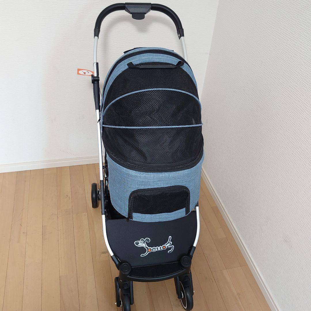 PETTOM 分離型 ペットカート 折りたたみ可 ペットキャリー