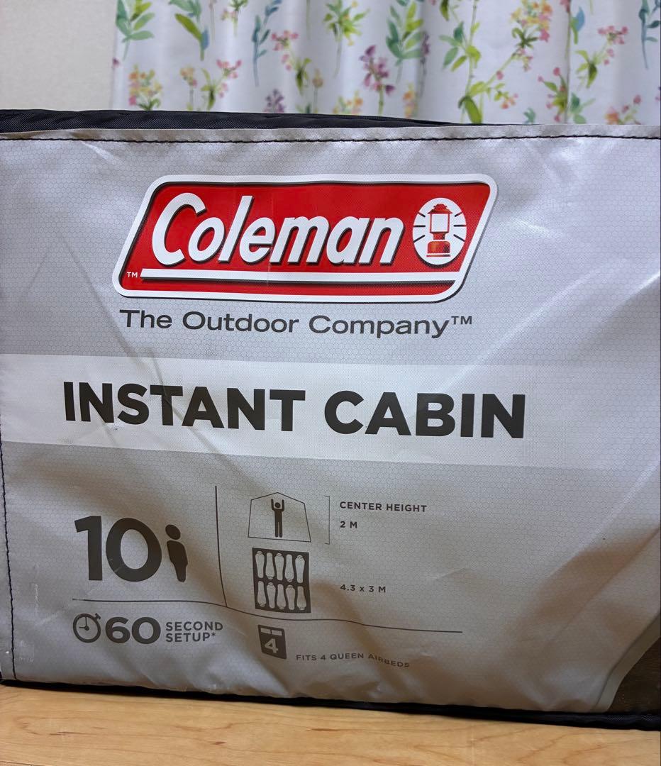 Coleman instant cabin 10 person 大型 テント