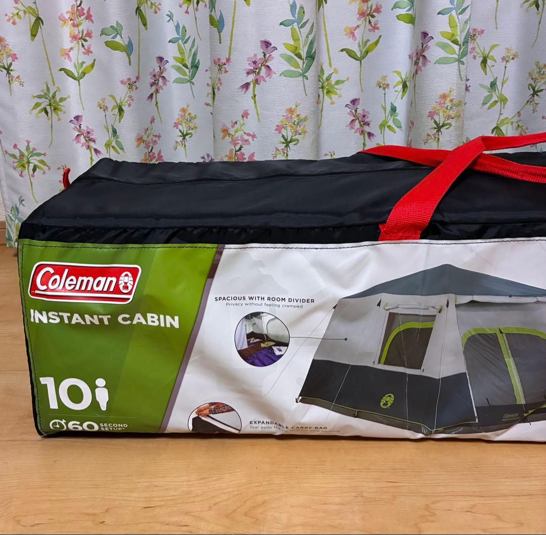 Coleman instant cabin 10 person 大型 テント