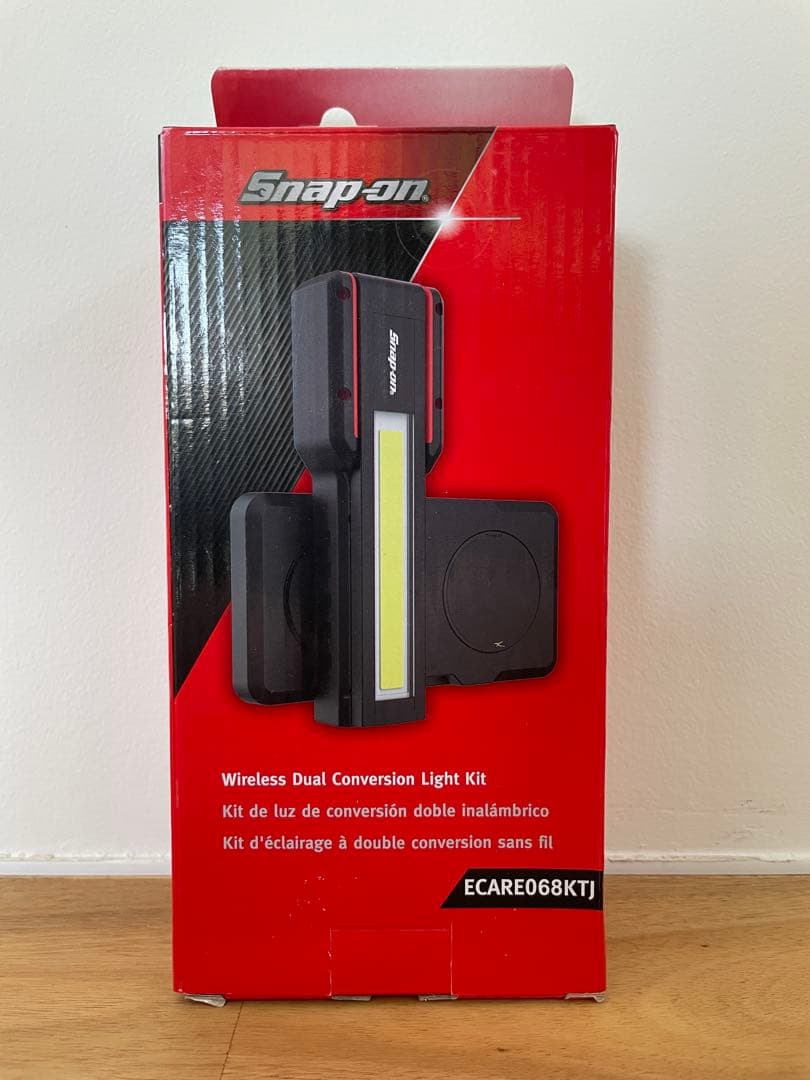 Snap-on ワイヤレスデュアルコンバーションライトECARE068KTJ