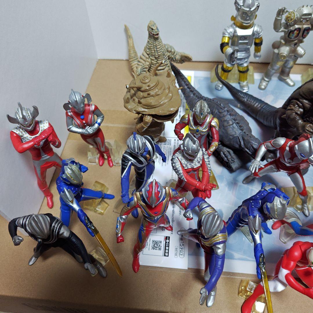 究極大怪獣アルティメットモンスターズ　ウルトラ怪獣、ウルトラマン38体セット