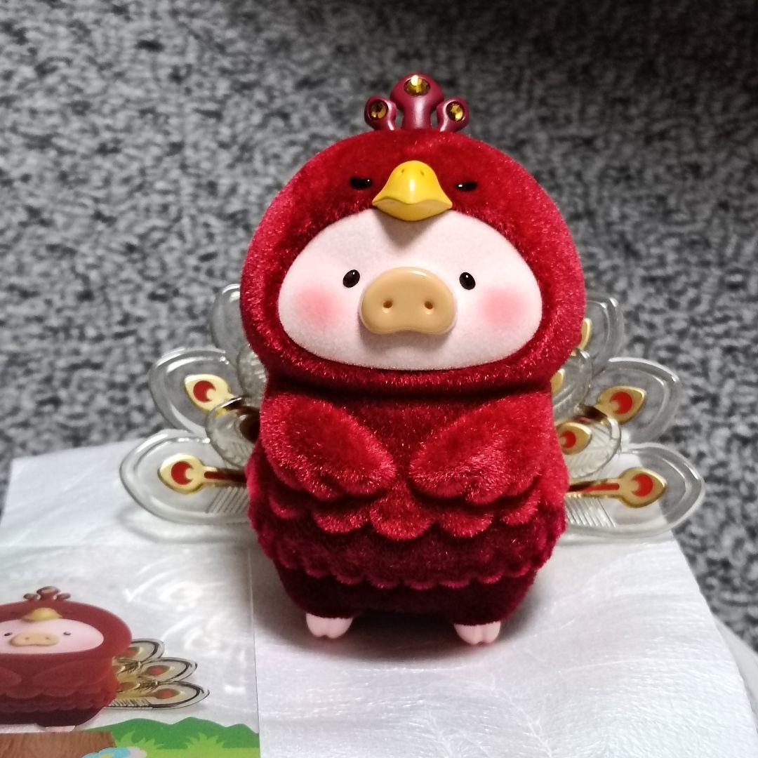 LULU　Animal Party　レアカラー　レッド　孔雀　フィギュア
