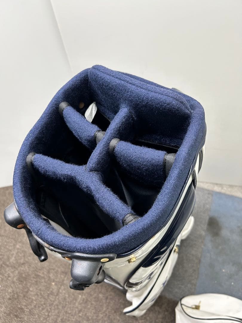 muta marine ゴルフキャディバッグ ホワイト