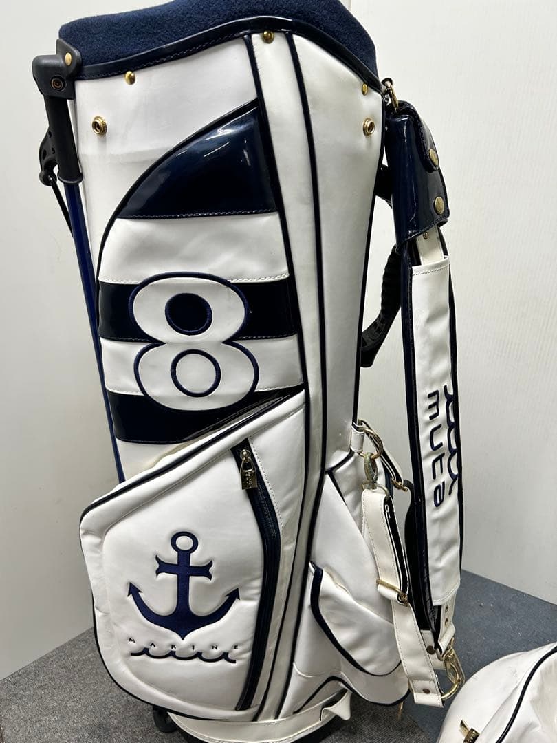 muta marine ゴルフキャディバッグ ホワイト