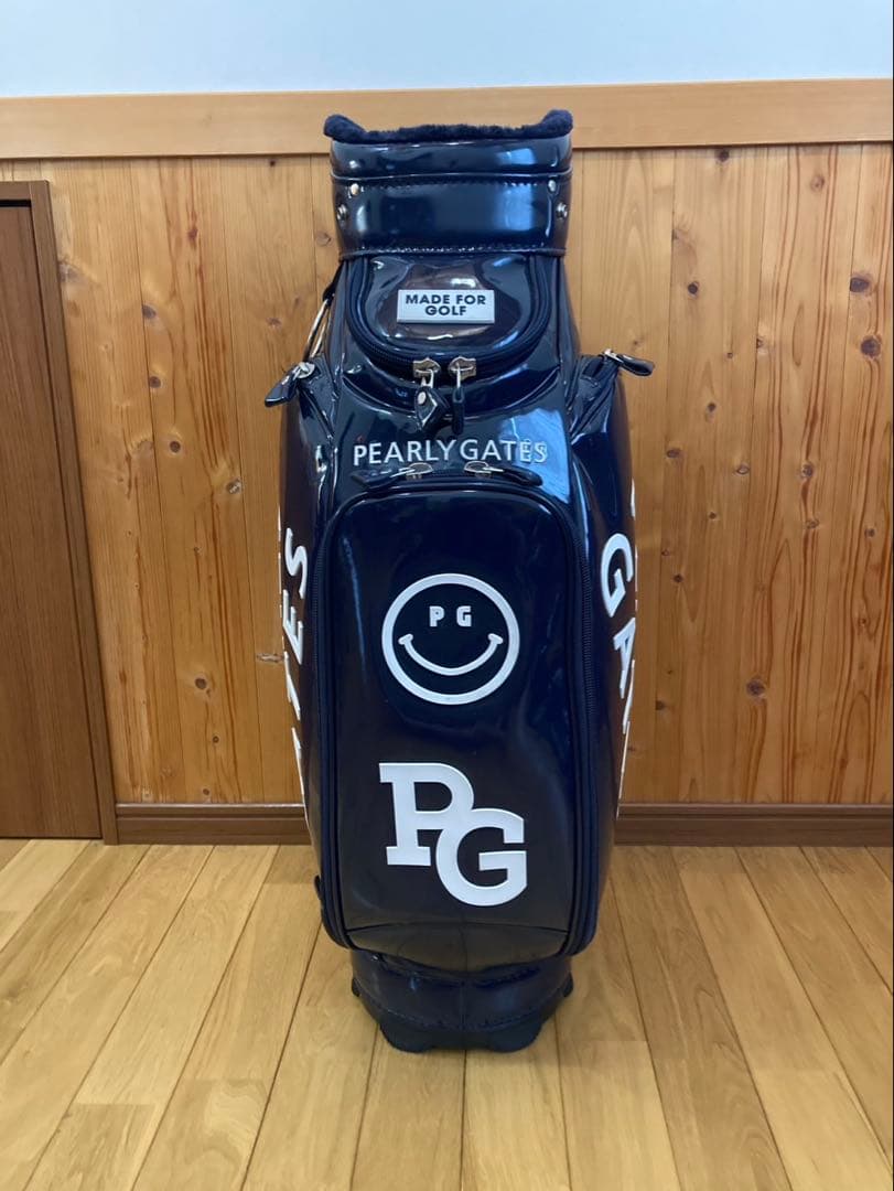 PEARLY GATESエナメルキャディバッグ パーリーゲイツキャディバッグ