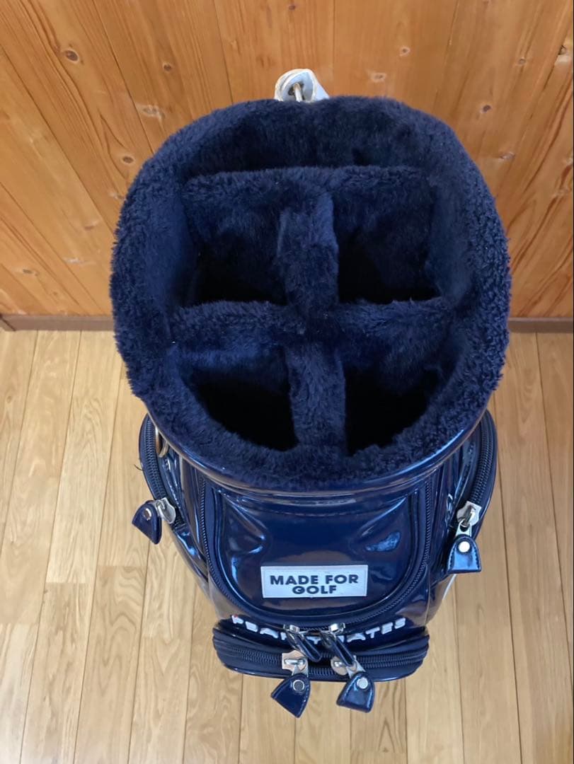 PEARLY GATESエナメルキャディバッグ パーリーゲイツキャディバッグ