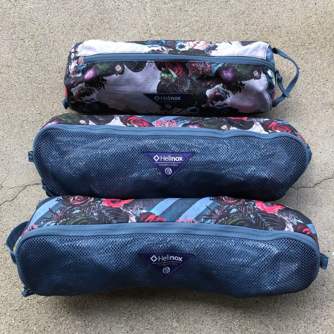 Helinox Monroコラボ　花柄 テーブルチェアセット